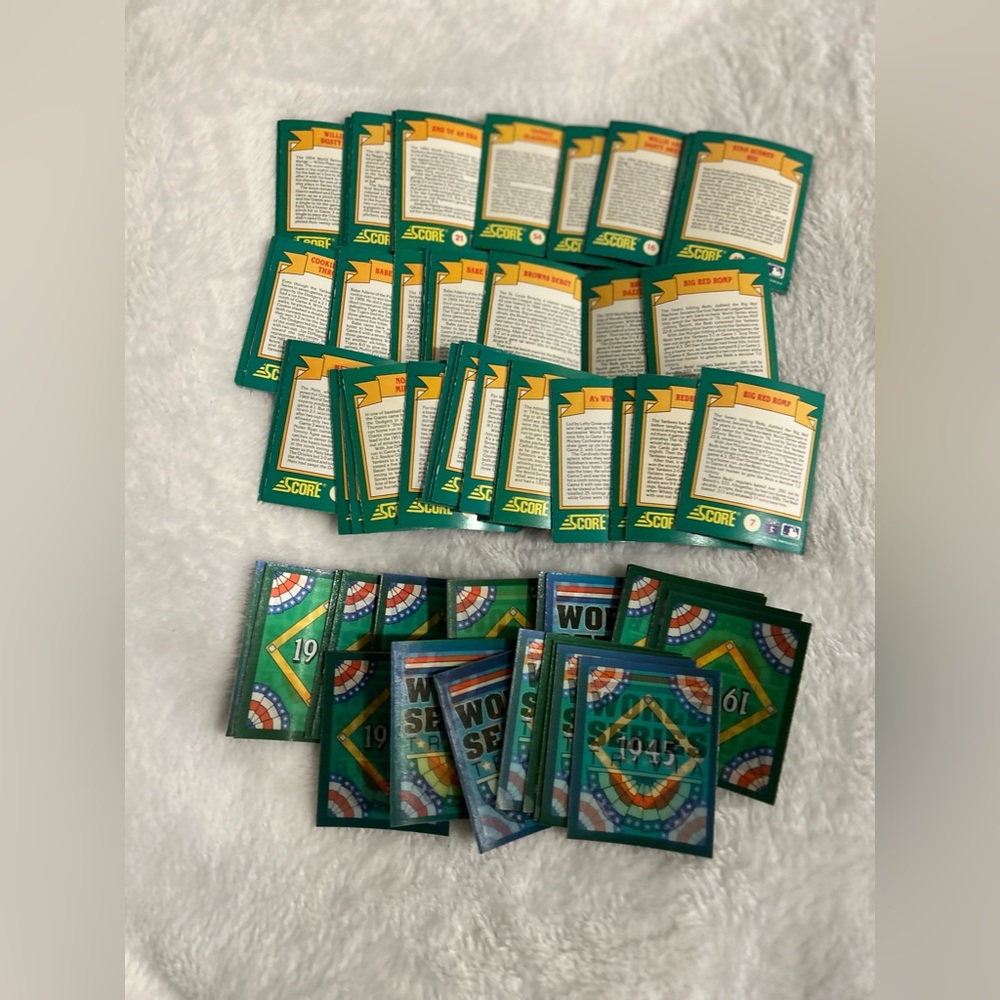 1991 SCORE WORLD SERIES
TRIVIA MAGIC MOTION - VINTAGE 📌